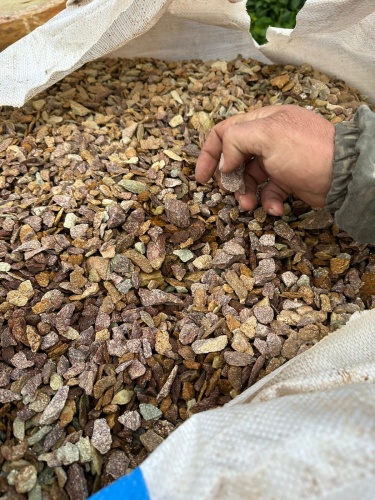 Златолит персиковый декоративная каменная крошка купить в Туймазах