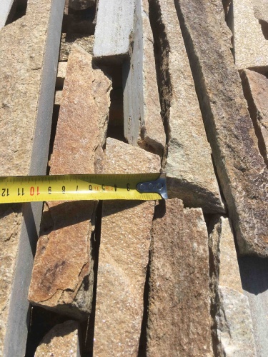 Горбушка златолит золотистый для облицовки купить в Туймазах