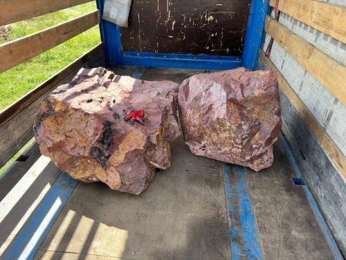 Ландшафтные глыбы красно-фиолетовые 200-1000 килограмм купить в Туймазах