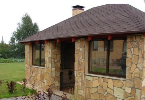 Плитняк златолит жёлтый золотистый для фасада 1,5-3см купить в Туймазах