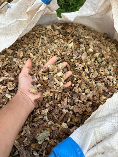 Златолит персиковый декоративная каменная крошка купить в Туймазах