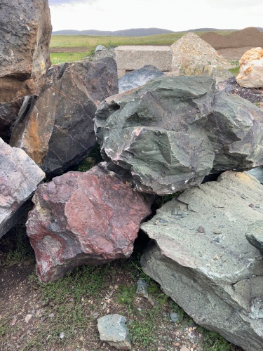 Камни для ландшафтного дизайна зелёные 10-60 килограмм купить в Туймазах