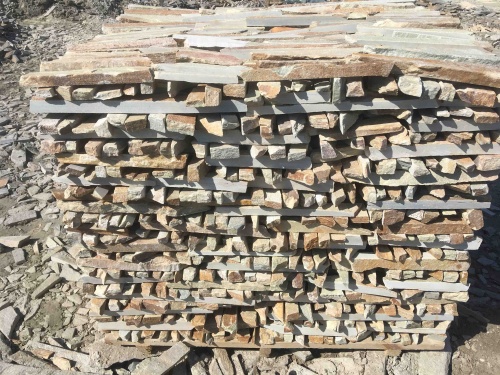 Горбушка златолит золотистый для облицовки купить в Туймазах