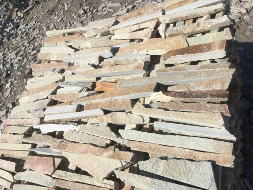 Горбушка златолит золотистый для облицовки купить в Туймазах