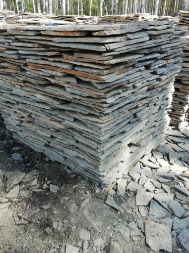 Плитняк златолит Уральский для цоколя, отмостки купить в Туймазах